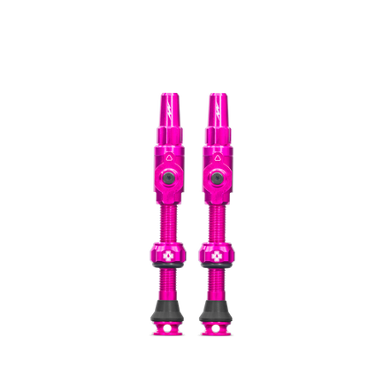 Valvole Tubeless MUC-OFF Big Bore Lite (Presta) Large Rosa