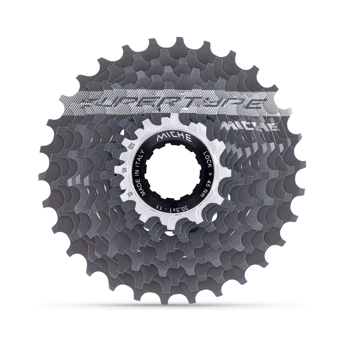 Cassetta 12V MICHE SUPERTYPE Shimano – foto principale su sfondo bianco