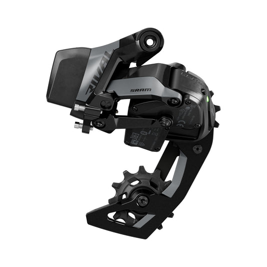 Cambio posteriore SRAM RIVAL AXS E1 2x12 velocità, max 36 denti (senza batteria) – vista del prodotto su sfondo bianco
