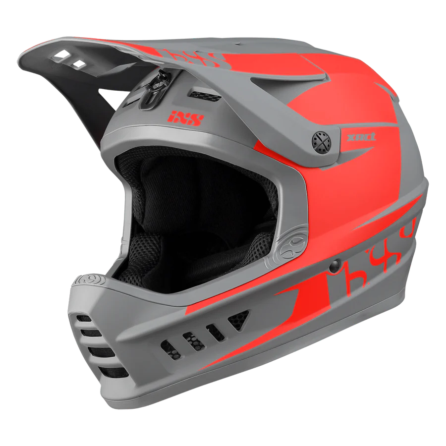 IXS XACT EVO Casco MTB Rosso/Grigio