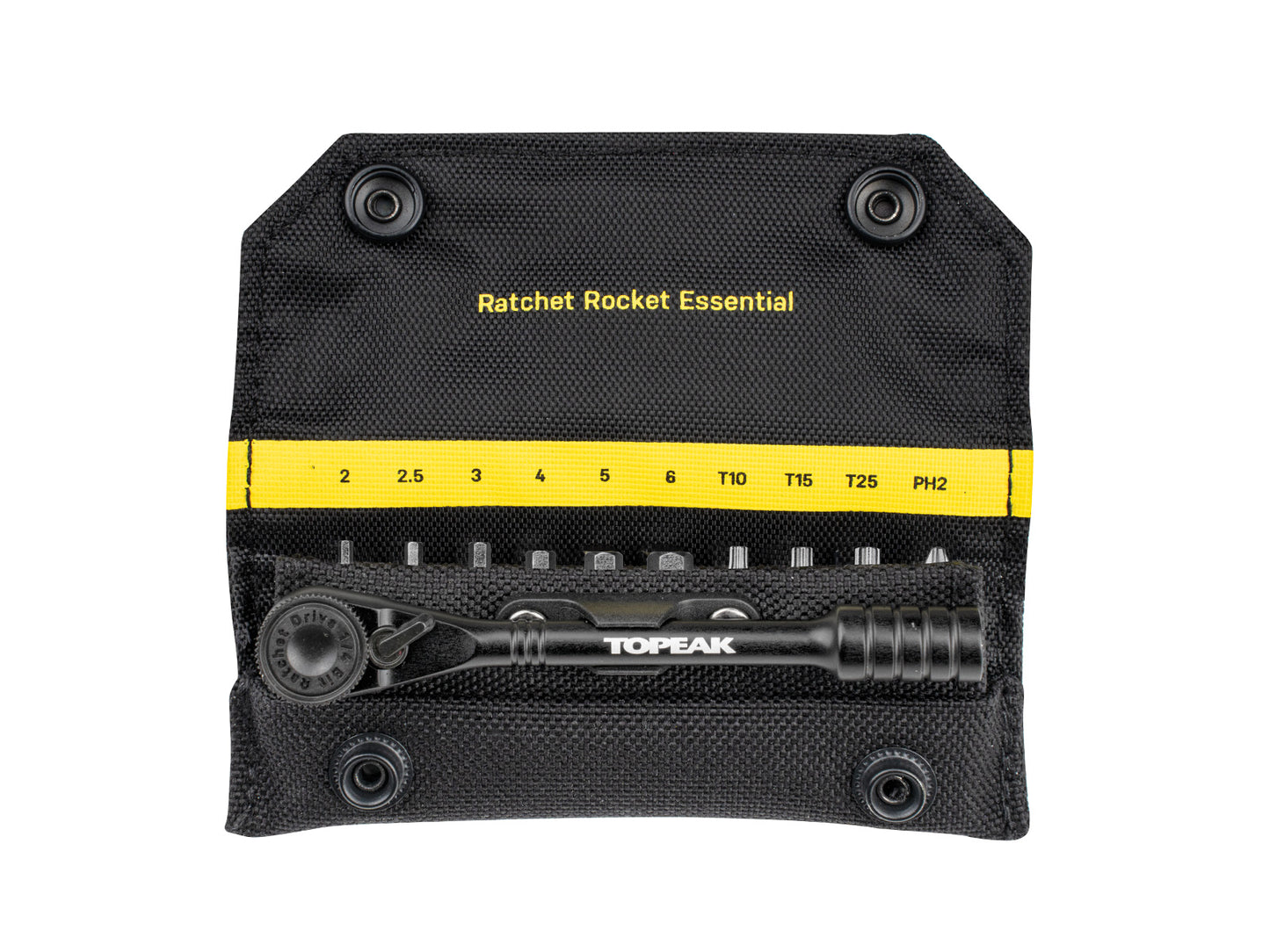 Chiave a cricchetto compatta TOPEAK RATCHET ROCKET ESSENTIAL nera