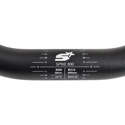 Manubrio SPANK SPIKE 800 VIBROCORE LTD Rise 30 mm 31,8/800 mm