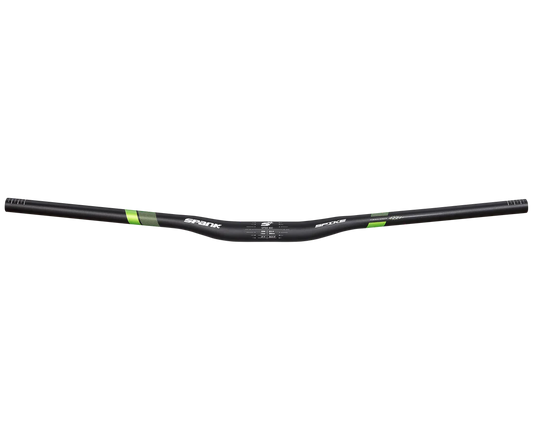 Manubrio SPANK SPIKE 800 VIBROCORE Rise 15mm 31.8/800mm Nero / Verde