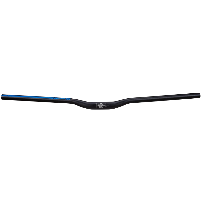 Manubrio SPANK SPOON 800 Rise 20mm 800mm Nero/Blu