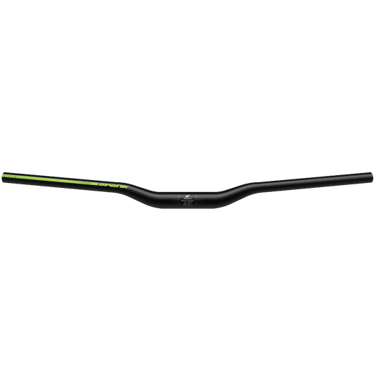 Manubrio SPANK SPOON 35 Rise 25mm 800mm Nero/Verde
