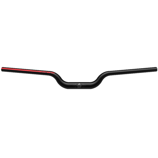 Manubrio SPANK SPOON 35 Rise 60mm 800mm Nero/Rosso