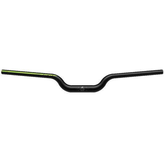 Manubrio SPANK SPOON 35 Rise 60mm 800mm Nero/Verde