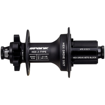 Mozzo Posteriore SPANK HEX DRIVE 102T 12x148 mm Boost