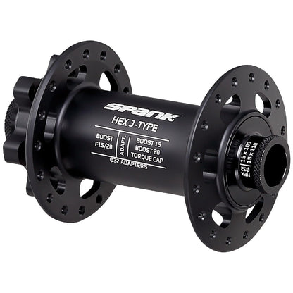 Mozzo Anteriore SPANK HEX 15/20 mm Boost Nero