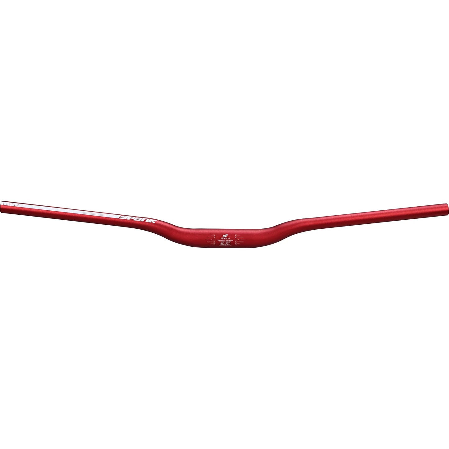 Manubrio SPANK SPOON 35 Rise 25mm 800mm Rosso