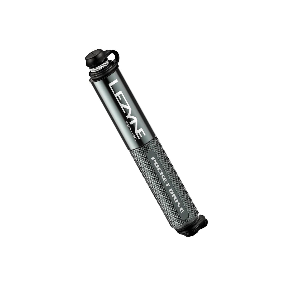 Pompa a mano LEZYNE POCKET DRIVE HP Argento