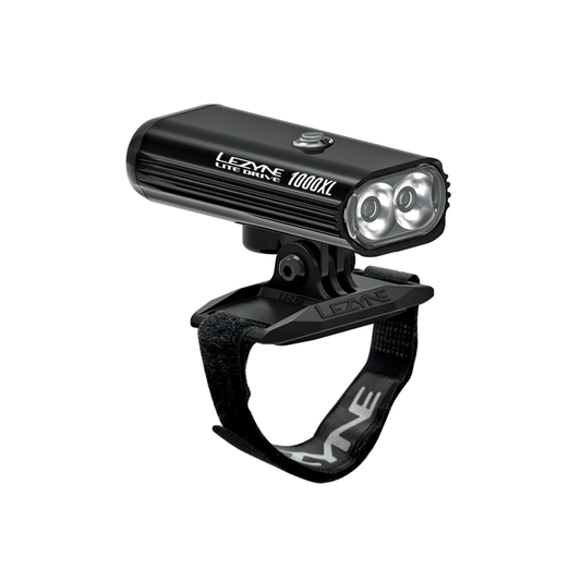 Illuminazione anteriore CASCO LEZYNE LITE DRIVE 1000XL Nero
