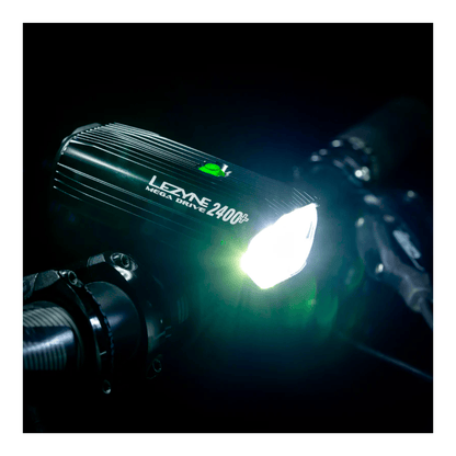 Illuminazione Anteriore LEZYNE MEGA DRIVE 2400+ Nero