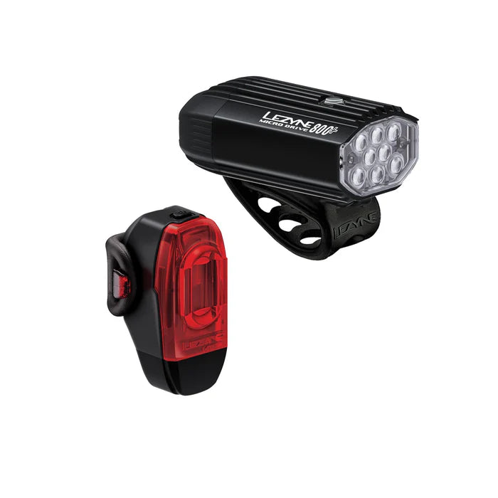 LEZYNE MICRO DRIVE 800 / KTV DRIVE+ luci anteriori e posteriori