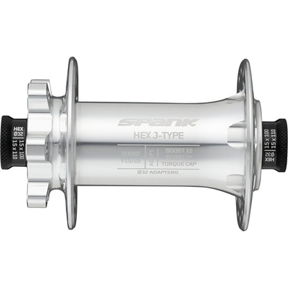 Mozzo Anteriore SPANK HEX 15/20 mm Boost Argento