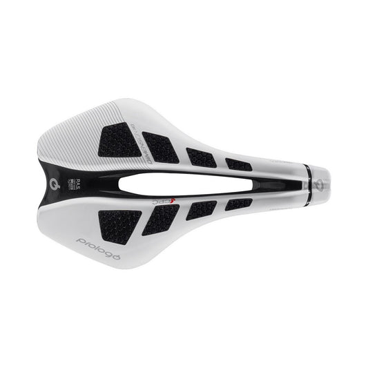 Selle PROLOGO DIMENSION CPC Rails Tirox largeur 143mm Blanche