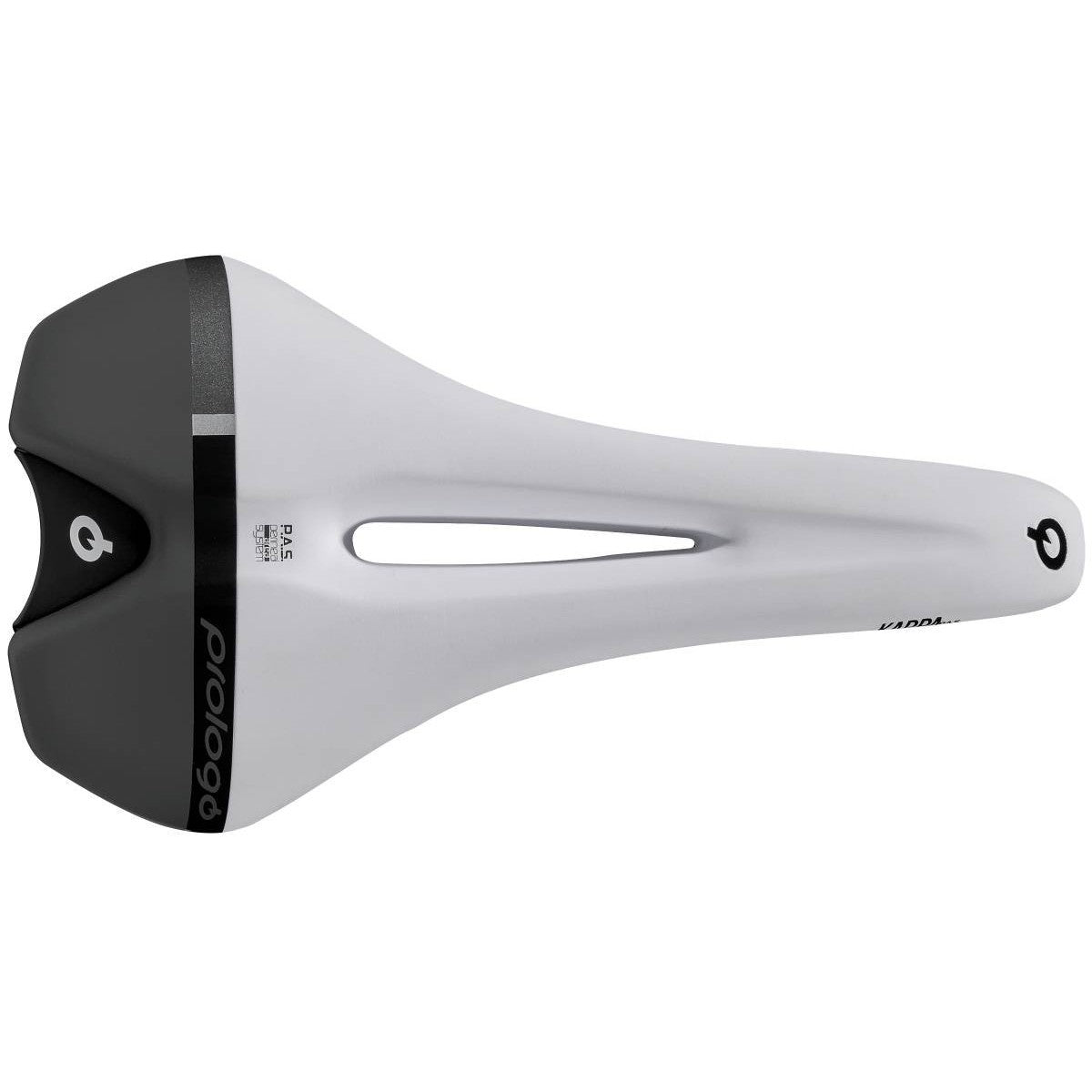 PROLOGO KAPPA PAS Sella 147mm Larghezza T2.0 Binari Bianco