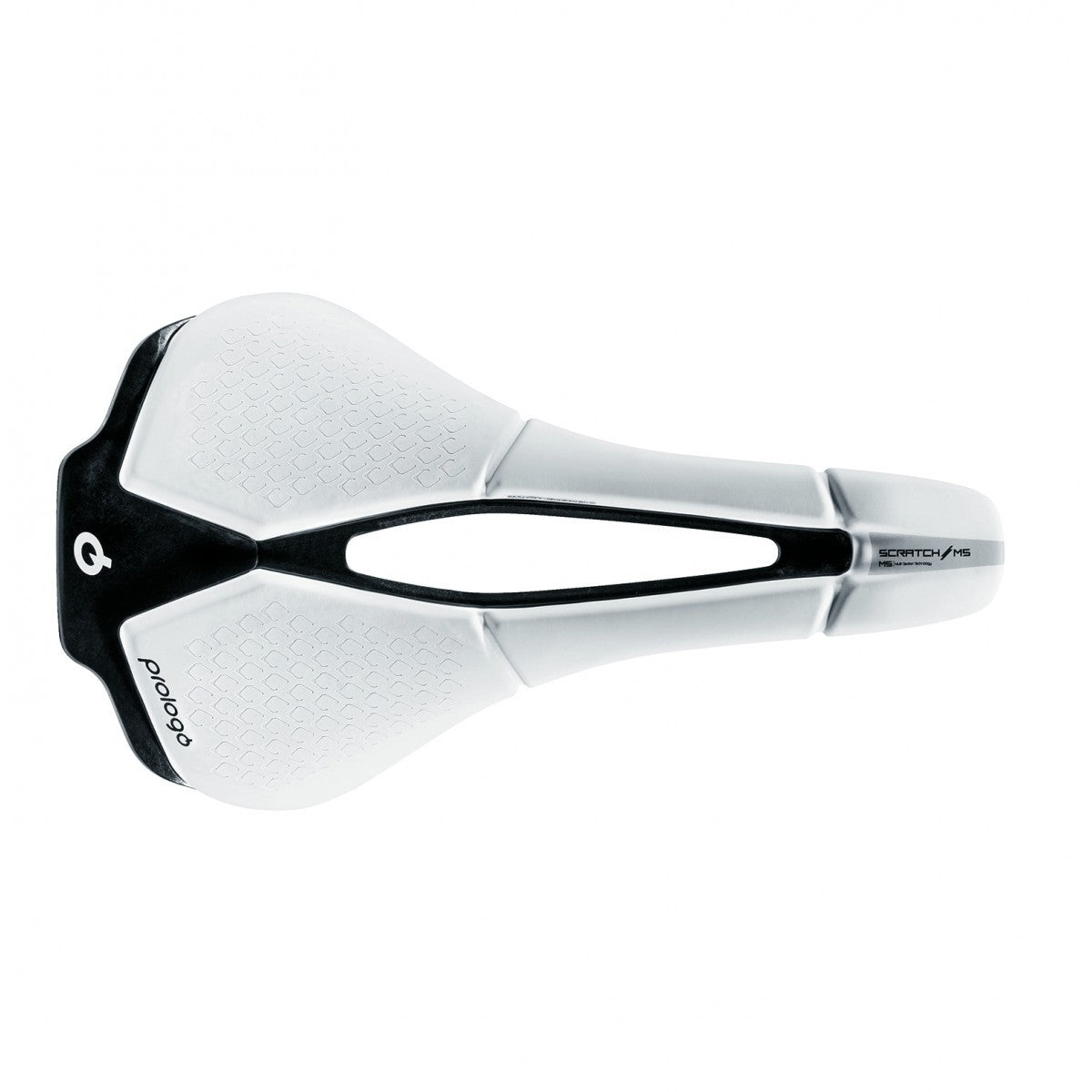 PROLOGO SCRATCH M5 PAS Carbon Saddle 140mm largo Bianco