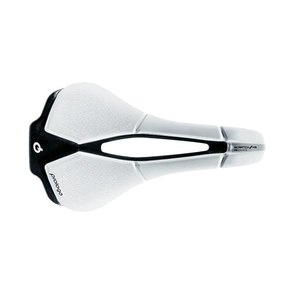 Sella PROLOGO SCRATCH M5 PAS Manubri Carbonio larghezza 140mm Bianco
