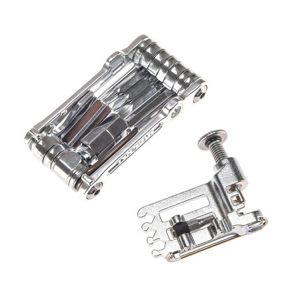 Multi-Utensili TOPEAK MINI PRO Argento (20 Utensili + Custodia)