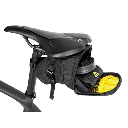 Borsa da Sella TOPEAK AERO WEDGE PACK STRAP - M Nero