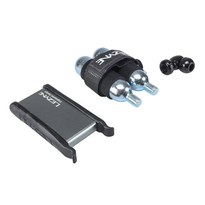 Erogatore CO2 LEZYNE TWIN KIT + cartuccia CO2 filettata