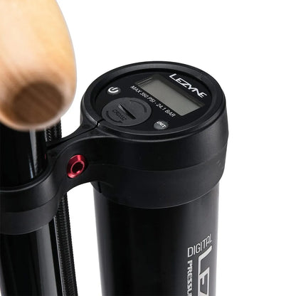Pompa a Pedale LEZYNE DIGITAL PRESSURE OVER DRIVE Nero
