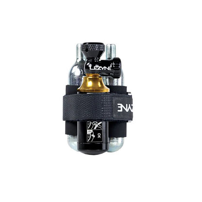 Kit di Riparazione Tubeless Percussore CO2 LEZYNE BLASTER + 5 Inserti + 2x Cartucce CO2