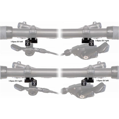 Adattatore di Fissaggio per Comando BIKE YOKE Triggy Shimano i-Spec EV Sinistro # BY-SPECEVL
