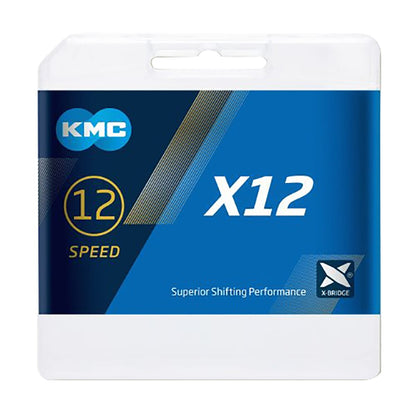 Catena 12V KMC X12 Argento