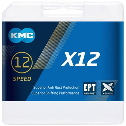 Catena 12V KMC X12 EPT Argento