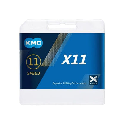 Catena 11V KMC X11 Argento/Nero