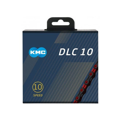 Catena 10V KMC DLC10 Nero/Rosso