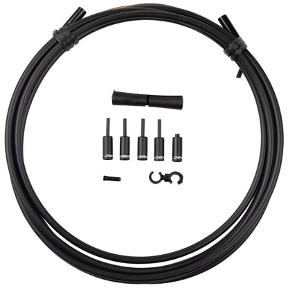 Kit Cavi e Guaine per Deragliatore JAGWIRE PRO SHIFT 1X Nero/Acciaio