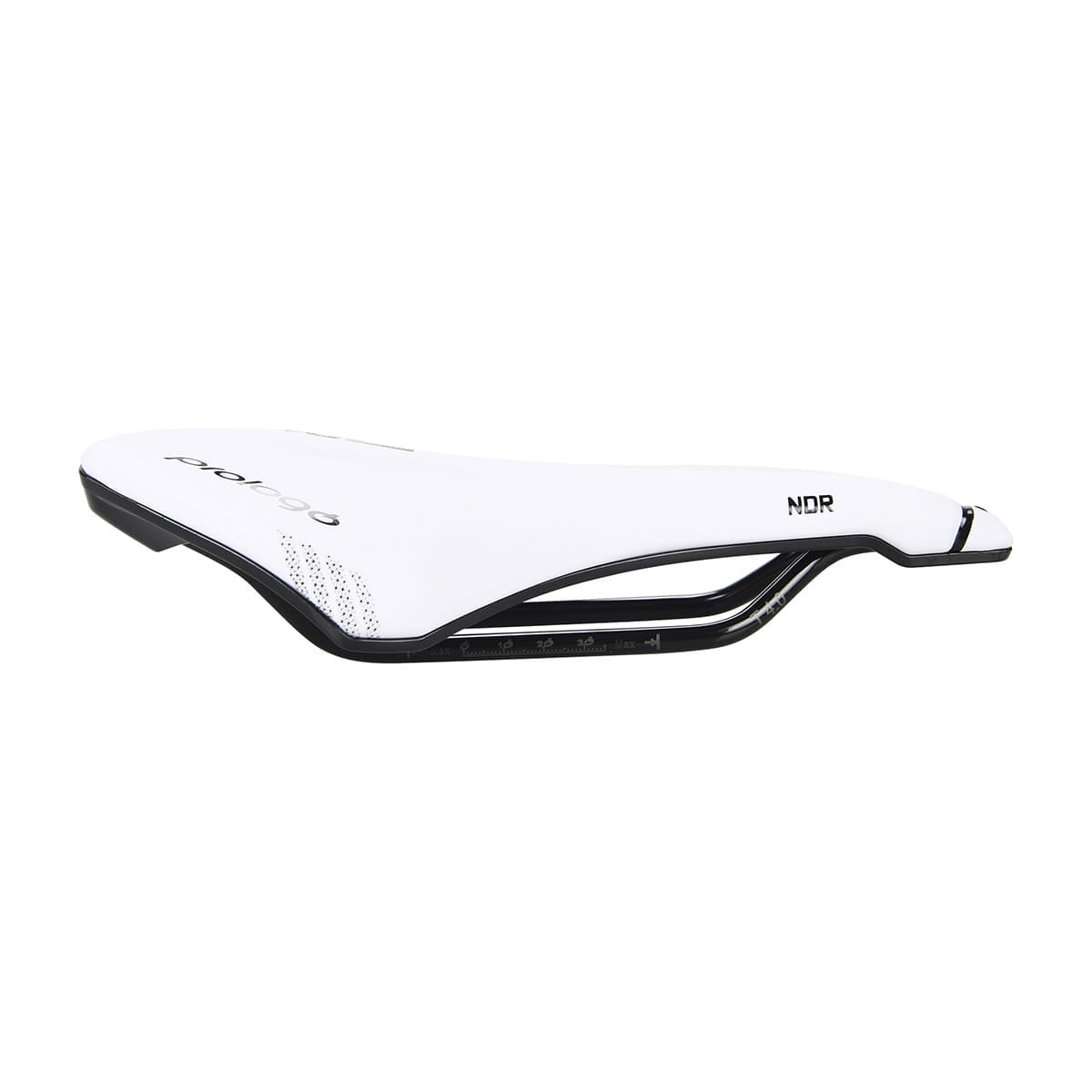 Sella PROLOGO DIMENSION NDR Carbon Rails larghezza 143mm Bianco