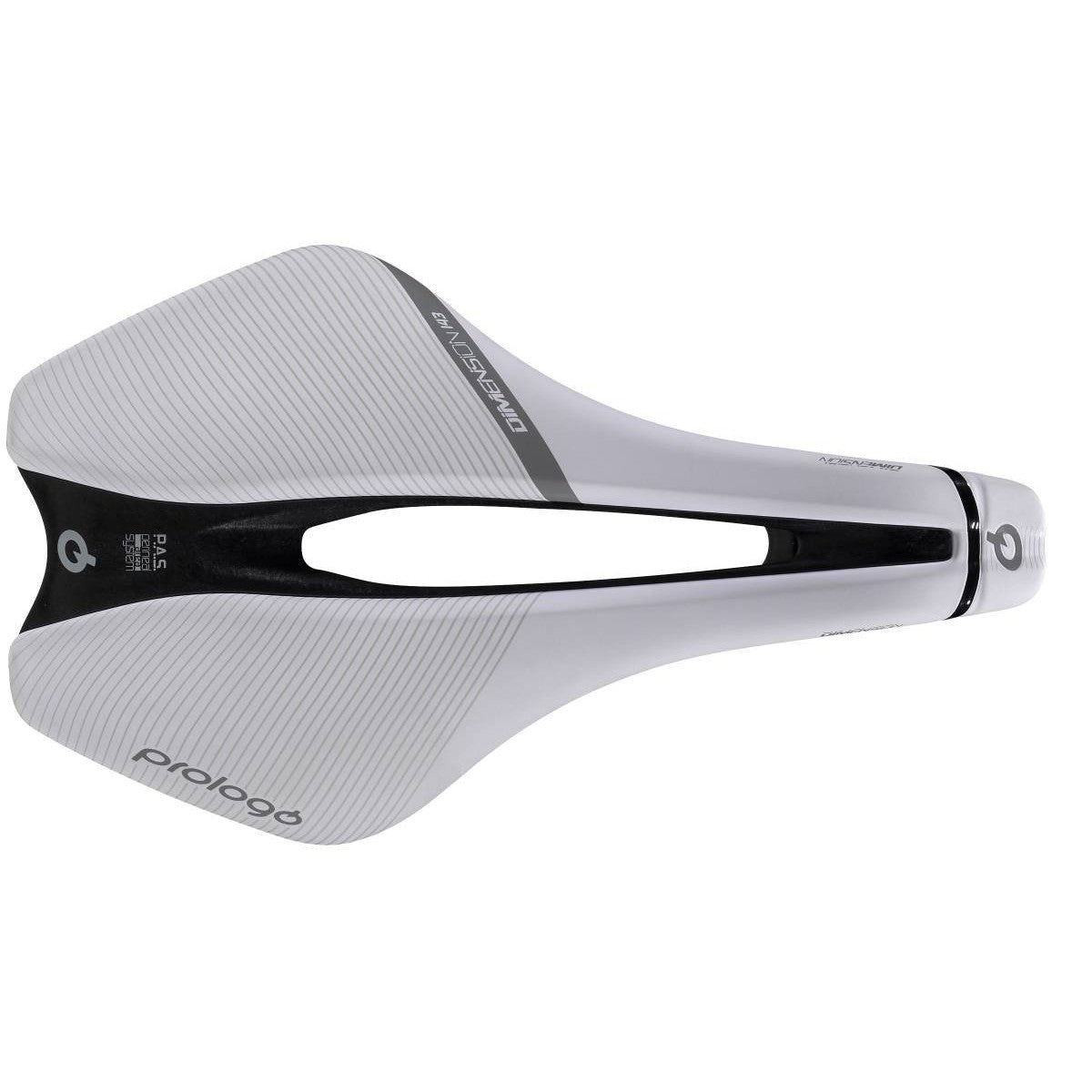 Sella PROLOGO DIMENSION Carbon binari larghezza 143mm Bianco