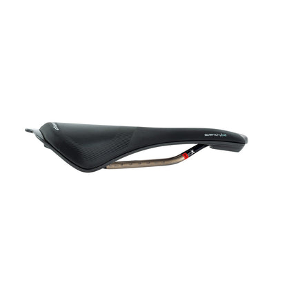 Sella PROLOGO SCRATCH EVA Donna Larghezza 140mm Rails Tirox Nero