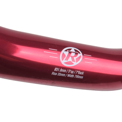 Manubrio REVERSE COMPONENTS BASE Rise 35mm 790mm Rosso