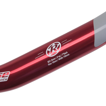 Manubrio REVERSE COMPONENTS BASE Rise 18mm 790mm Rosso