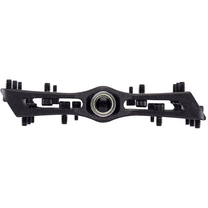 Pedali Piatti REVERSE COMPONENTS BLACK ONE Nero