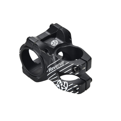 Attacco manubrio REVERSE COMPONENTS BLACK ONE D-2 Nero/Bianco
