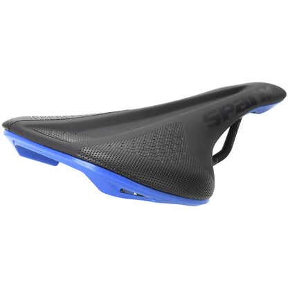 Sella SPANK SPIKE 160 Cuoio Tubolari Cromo Nero/Blu