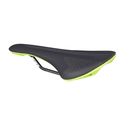 Sella SPANK SPIKE 160 Pelle Rotaie CrMo Verde