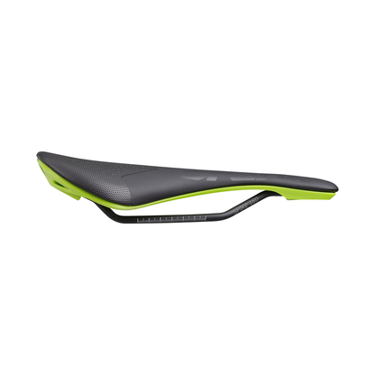 Sella SPANK SPIKE 160 Pelle Rotaie CrMo Verde