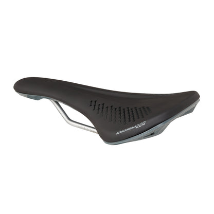 Sella SPANK OOZY 220 144mm Rotaie CrN/Ti Grigio