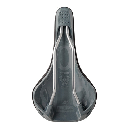Sella SPANK OOZY 220 144mm Rotaie CrN/Ti Grigio