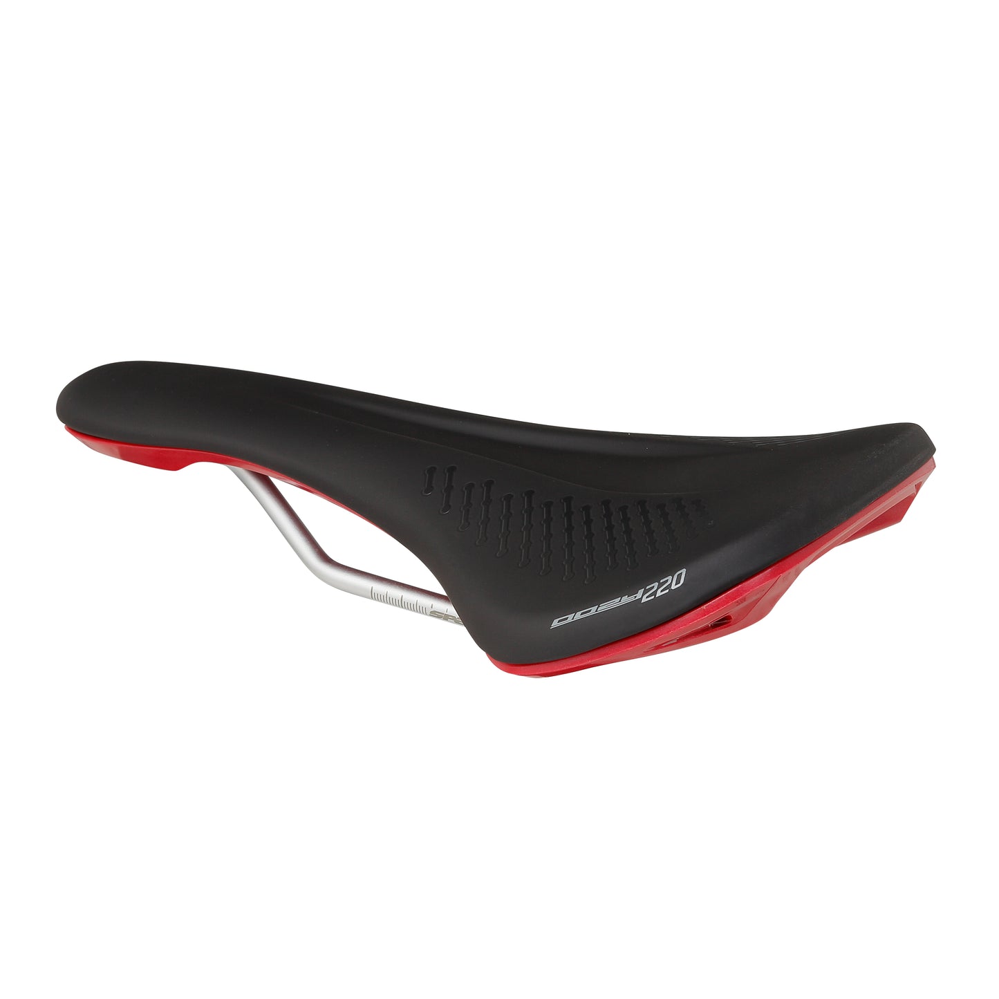 Sella SPANK OOZY 220 144mm Binari CrN/Ti Rossa