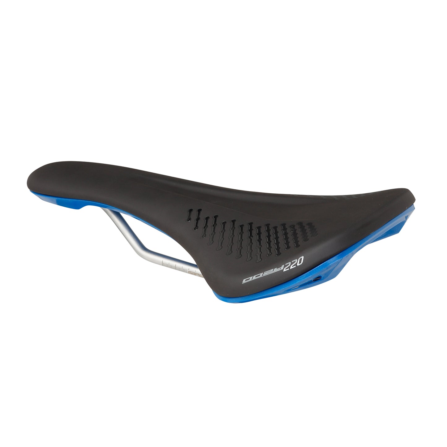 Sella SPANK OOZY 220 144mm Binari CrN/Ti Blu