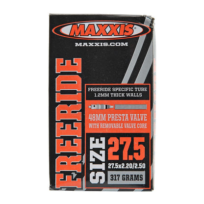 Camera d'aria MAXXIS FREERIDE 27,5x2,2/2,5 Presta 48mm Nero