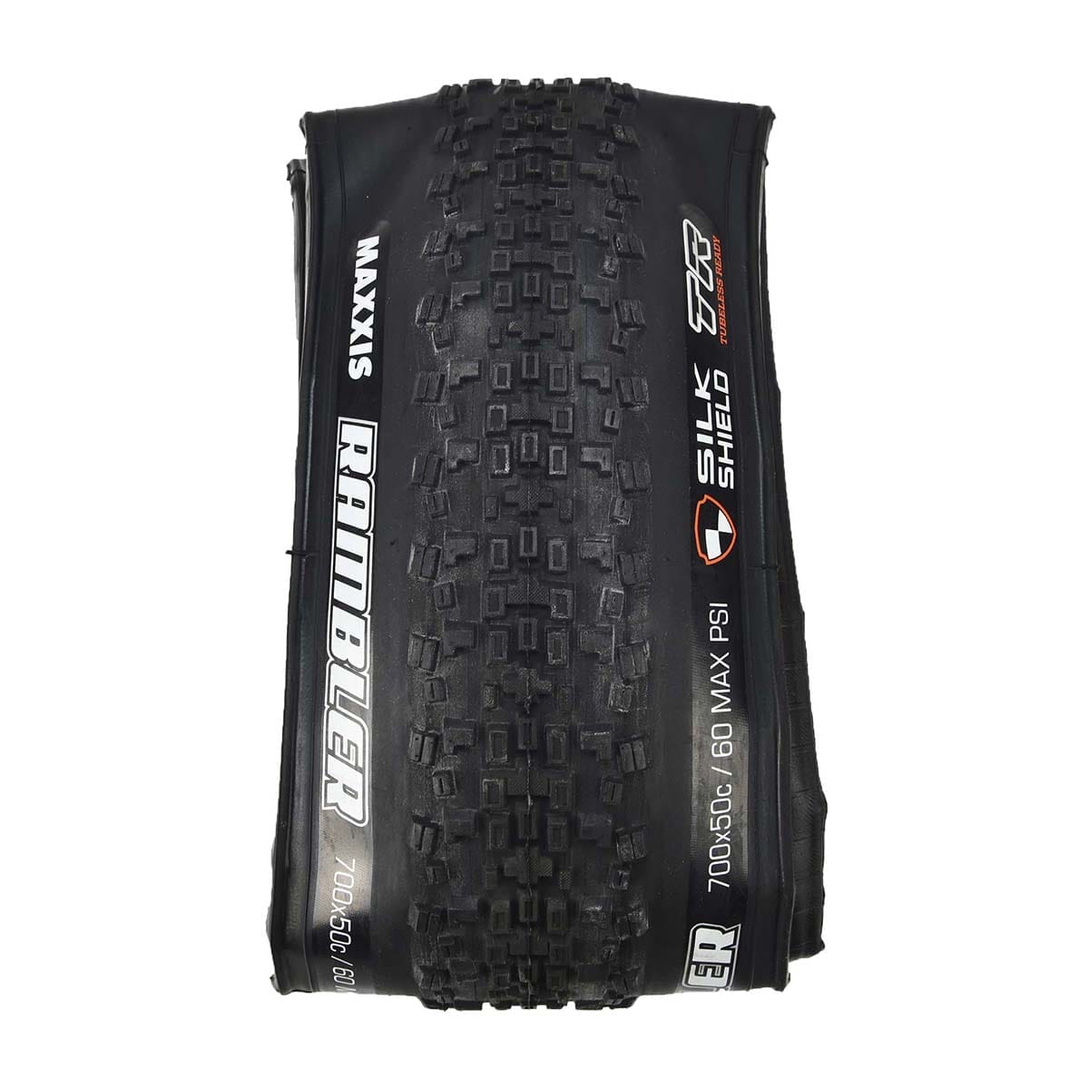 Pneu MAXXIS RAMBLER 700x50c Silkshield Tubeless Ready Souple TB00172700